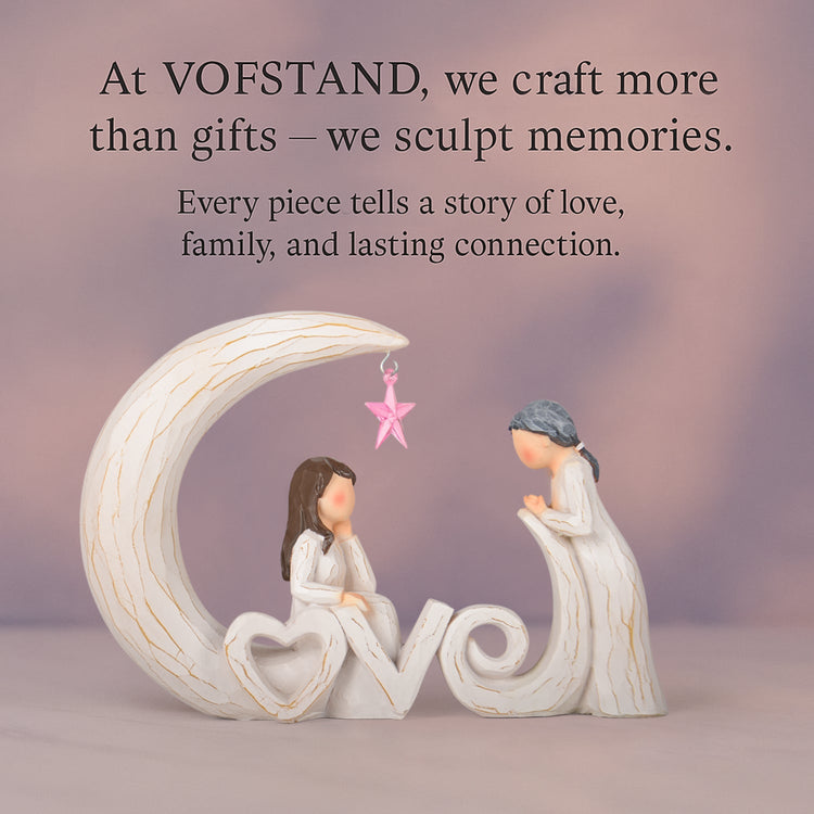 Mother Daughter Figurine