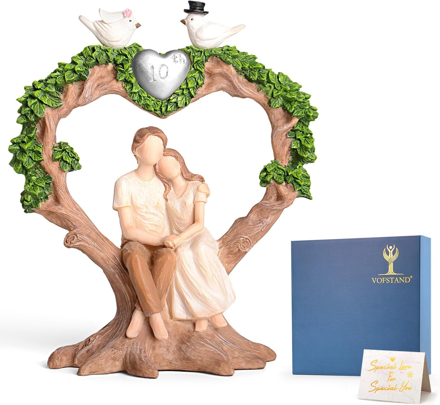 10th_Tin_Wedding_anniversary_gift_oak_tree_couple_jpg