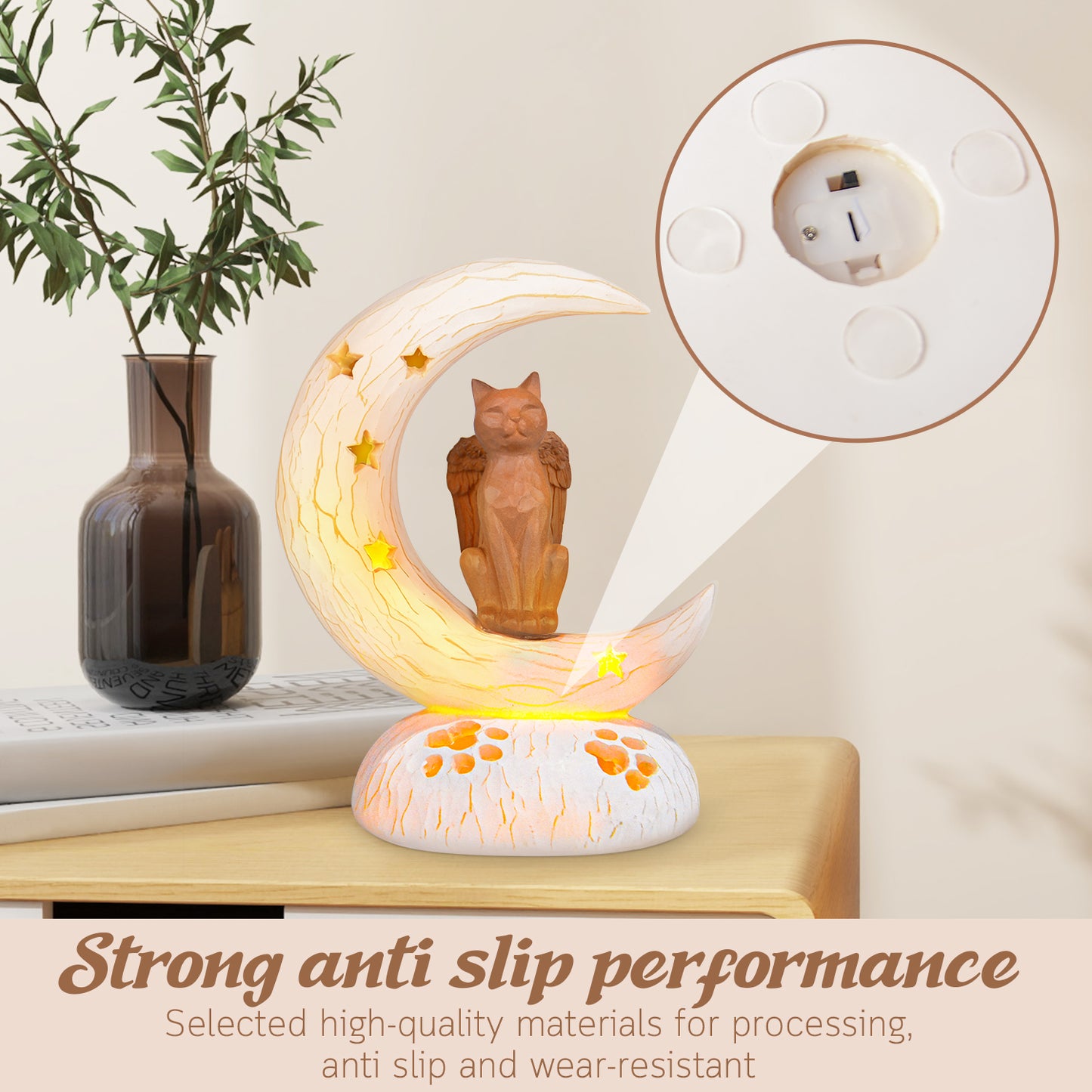 Orange_Cat_on_Moon_with_LED_light_on_table