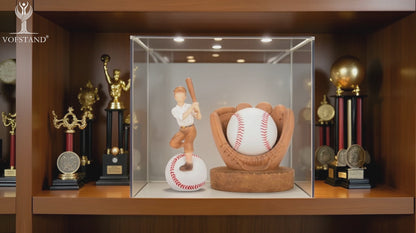 Baseball Holder Baseball Display Set: Baseball Glove Ball Holder Baseball Gifts for Boys,Sons, Men, Team Player,Resin Baseball Stand Baseball Collector Memorabilia Gift Baseball Themed Decor